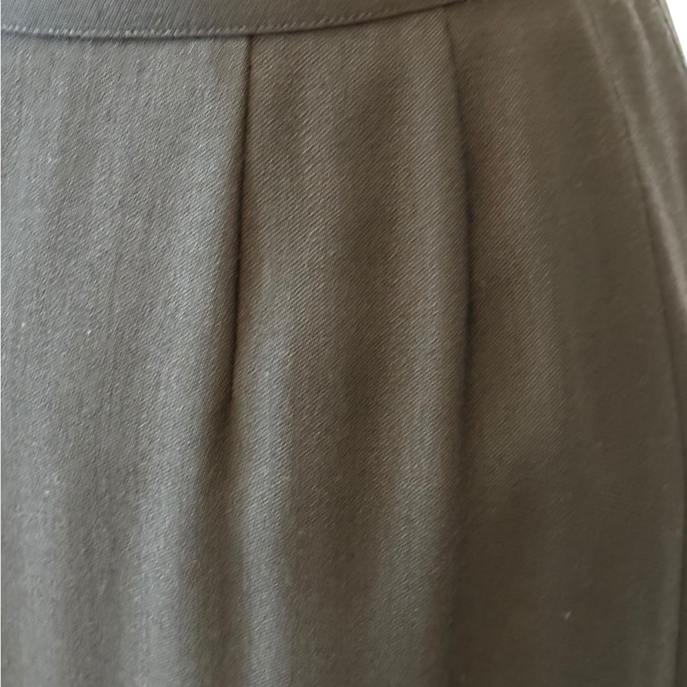 Salvatore Ferragamo Navy Blue Pencil Skirt 42 27” Waist - Picture 5 of 9